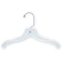 White Baby Hangers 10 Pack by Nemcor
