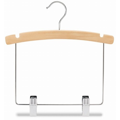 12 Children's Wooden Wavy Top Hanger